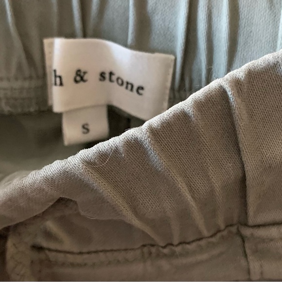Cloth & Stone Tencel Joggers Sage Green Small - Picture 2 of 3